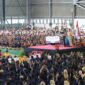 Menteri Pertahanan RI Prabowo Subianto saat menghadiri acara “The 1st DEFEND ID’s Day” di Hanggar PT Dirgantara Indonesia, Bandung Jawa Barat. (Dok. Tim Media Prabowo Subainto)