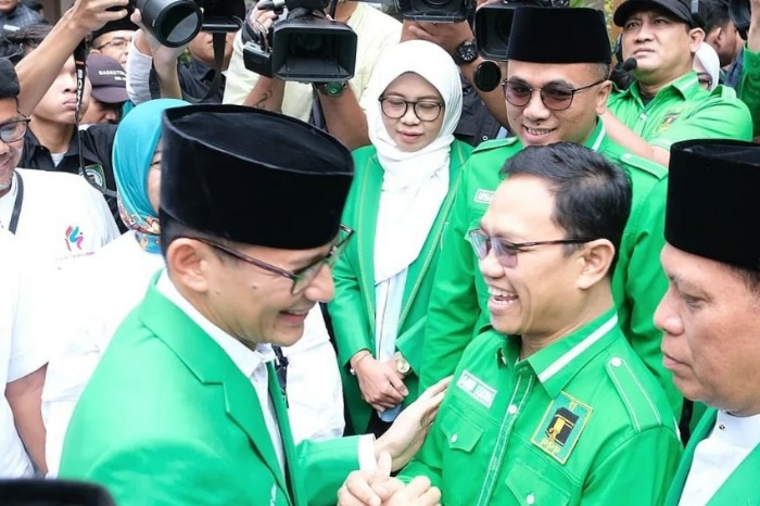 Ketua Badan Pemenangan Pemilu PPP Sandiaga Salahuddin Uno. (Instagram.com/@amir.uskara)