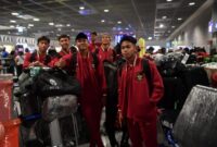 Timnas Indonesia U-17 sudah mendarat di Jerman. (Dok. PSSI) 
