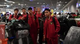 Timnas Indonesia U-17 sudah mendarat di Jerman. (Dok. PSSI) 
